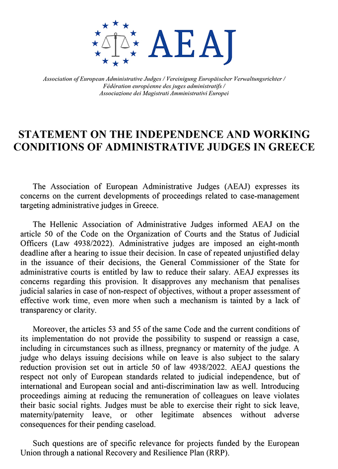 2025 06 AEAJ Statement on Greece 1